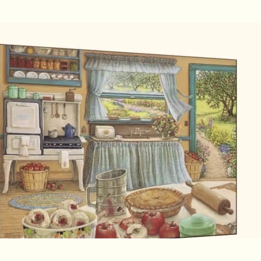 Janet kruskamp vintage kitchen wall art